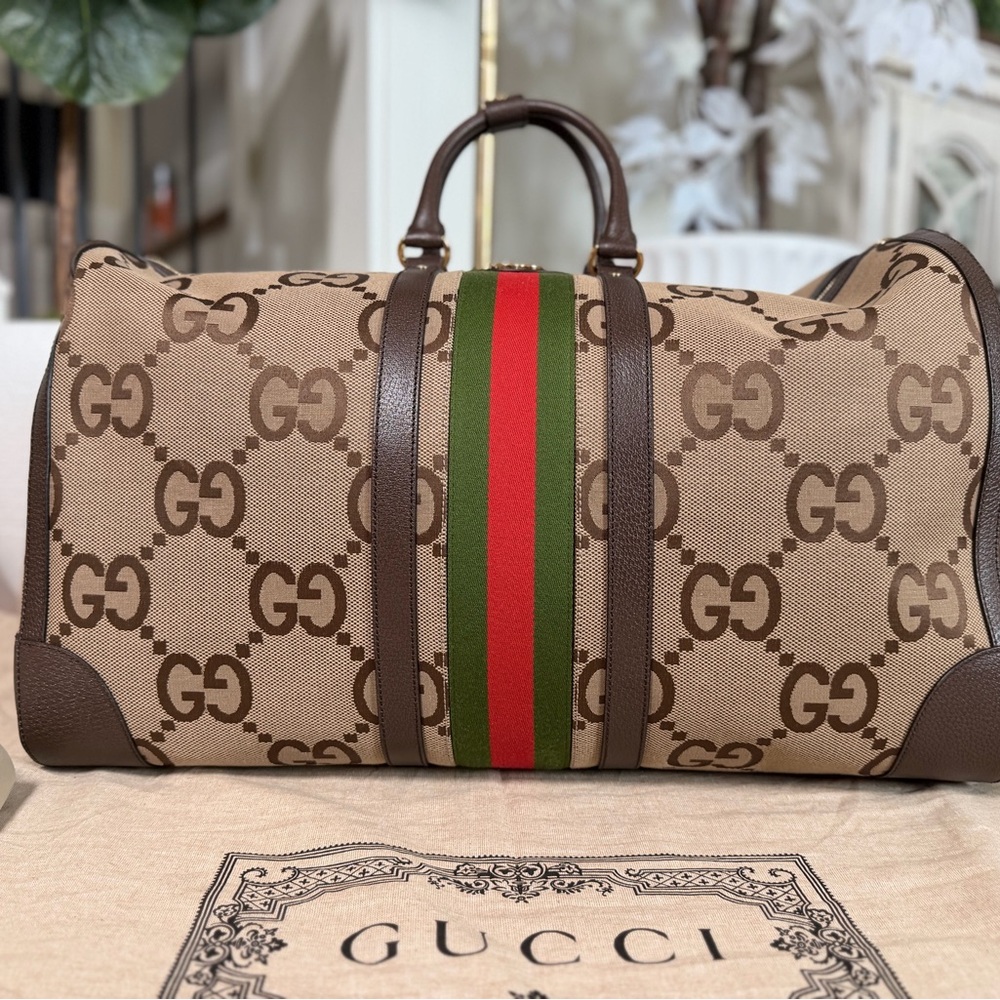 Authentic Gucci Ophidia Jumbo Duffle– Brand New
